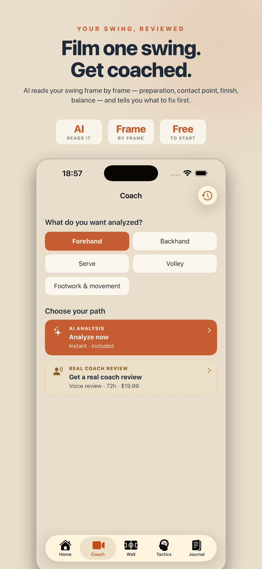 DropVolley — Coach