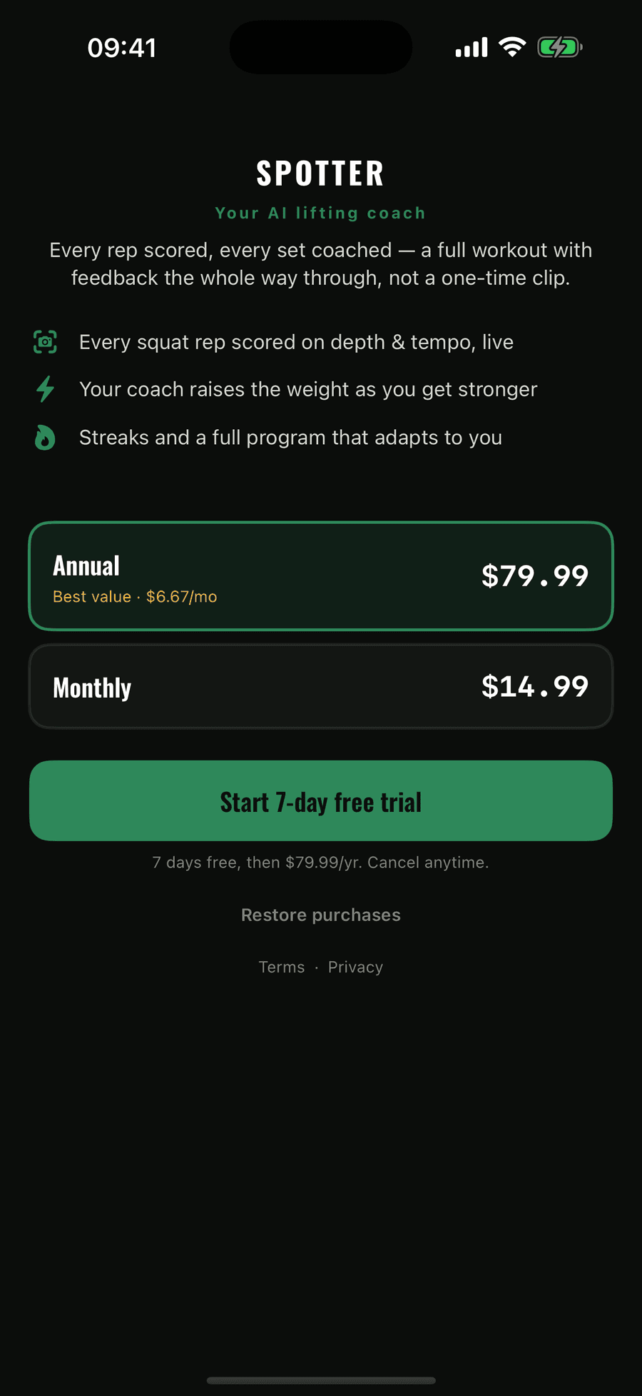 Spotter — Pro